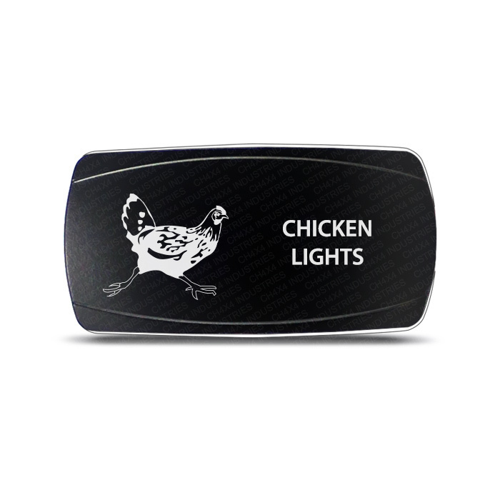 CH4X4 Rocker Switch Chiken Lights Symbol