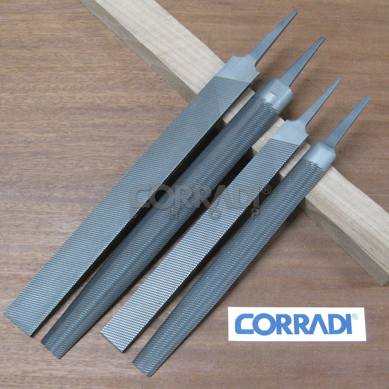 CORRADI Italian Wood and Soft Metal Files, set of 4