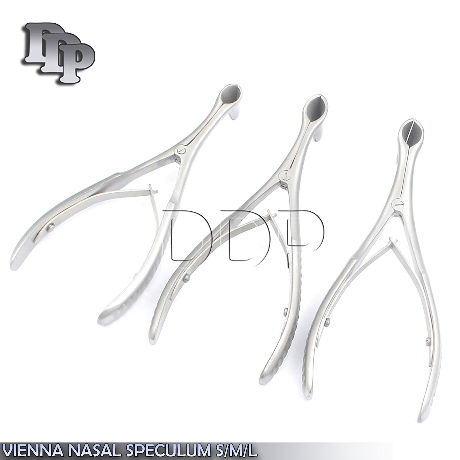 NEW Lot of 3Pcs-Vienna Nasal Speculum 5 3/4" (S/M/L) Surgical, Instruments Set