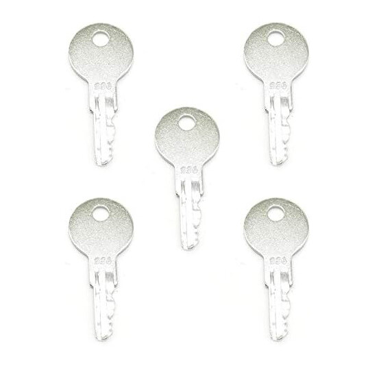 5X Ignition Key 556 Fit for Ford New Holland Skid Steer L180 LS125 LS160 LS180.B