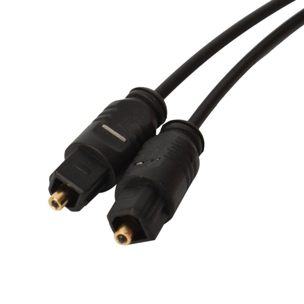 TOSLINK Fiber Optical Optic Digital Audio SPDIF Cable Cord - Dolby DTS-HD - 50ft