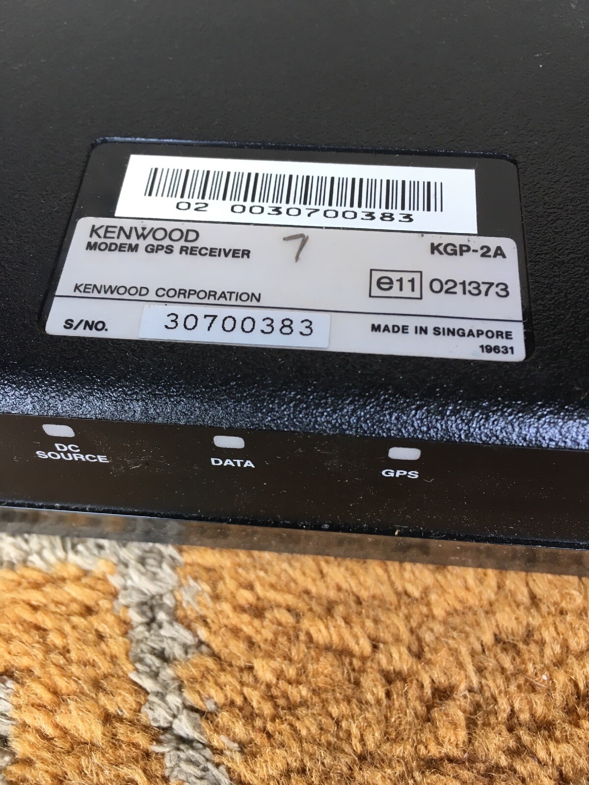 KENWOOD KGP-2A GPS receiver-modem unit