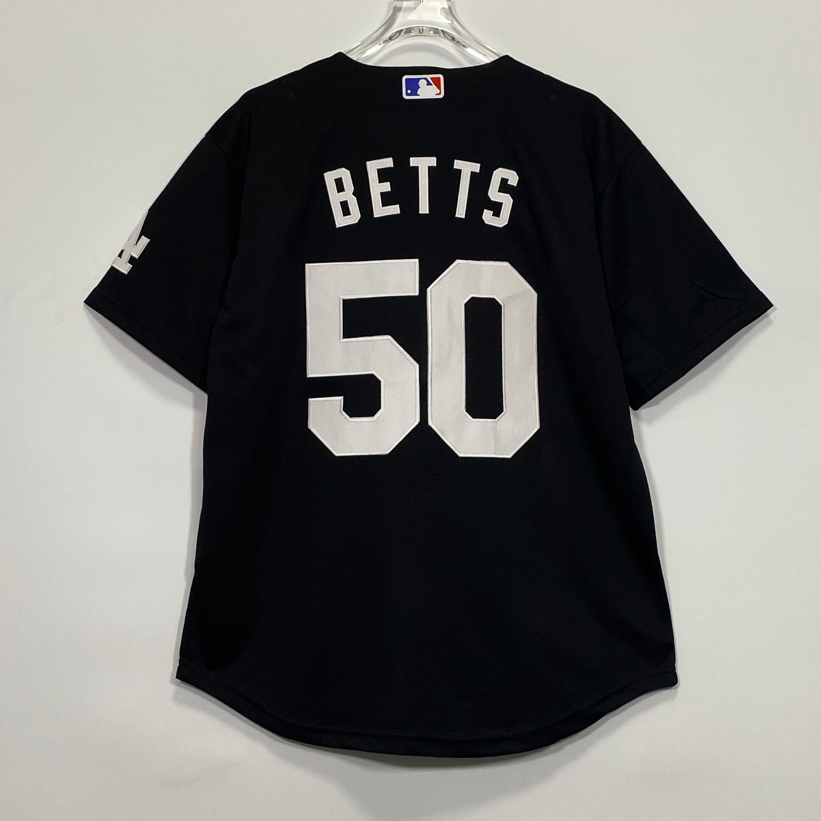 Mookie Betts #50 Baseball Jersey, Embroidered, Black