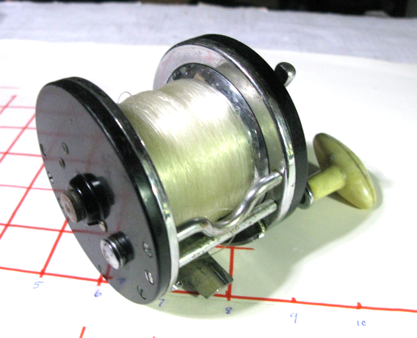 Ocean City "Bay City" Trolling/Bottom Fishing Reel, Star Drag, Loud Clicker-VGUC