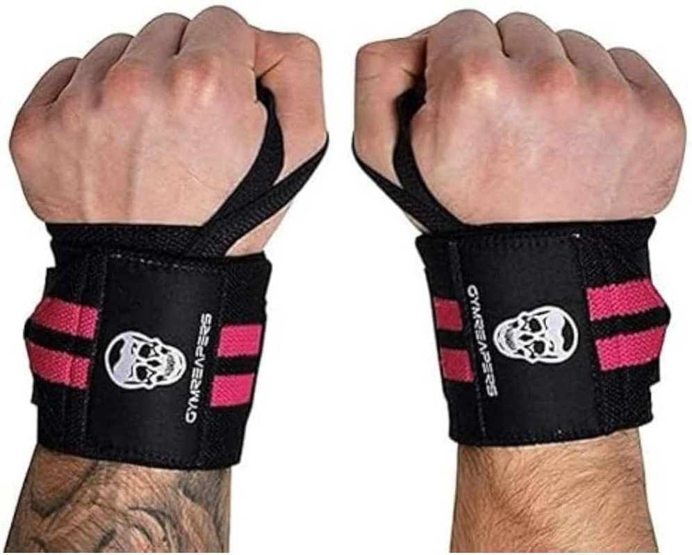 Weightlifting Wrist Wraps (IPF Approved) 18" Professional Quality Wrist Support