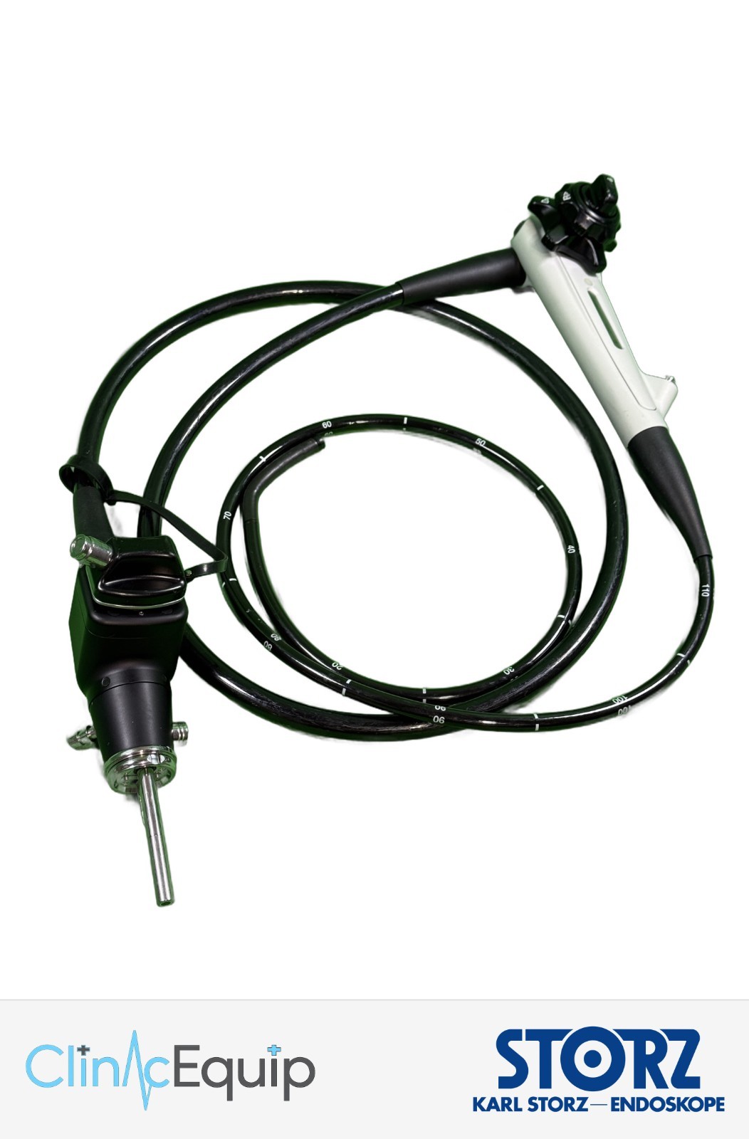 Karl Storz 13821 NKS SILVER Flexible Video Gastroscope - 110 cm - Good Condition