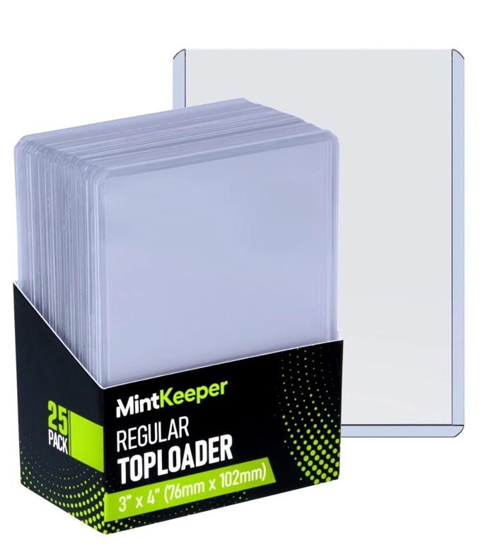 MintKeeper - Card Toploaders - Regular 35pt 3"x4" (25) MULTIBUY DISCOUNT