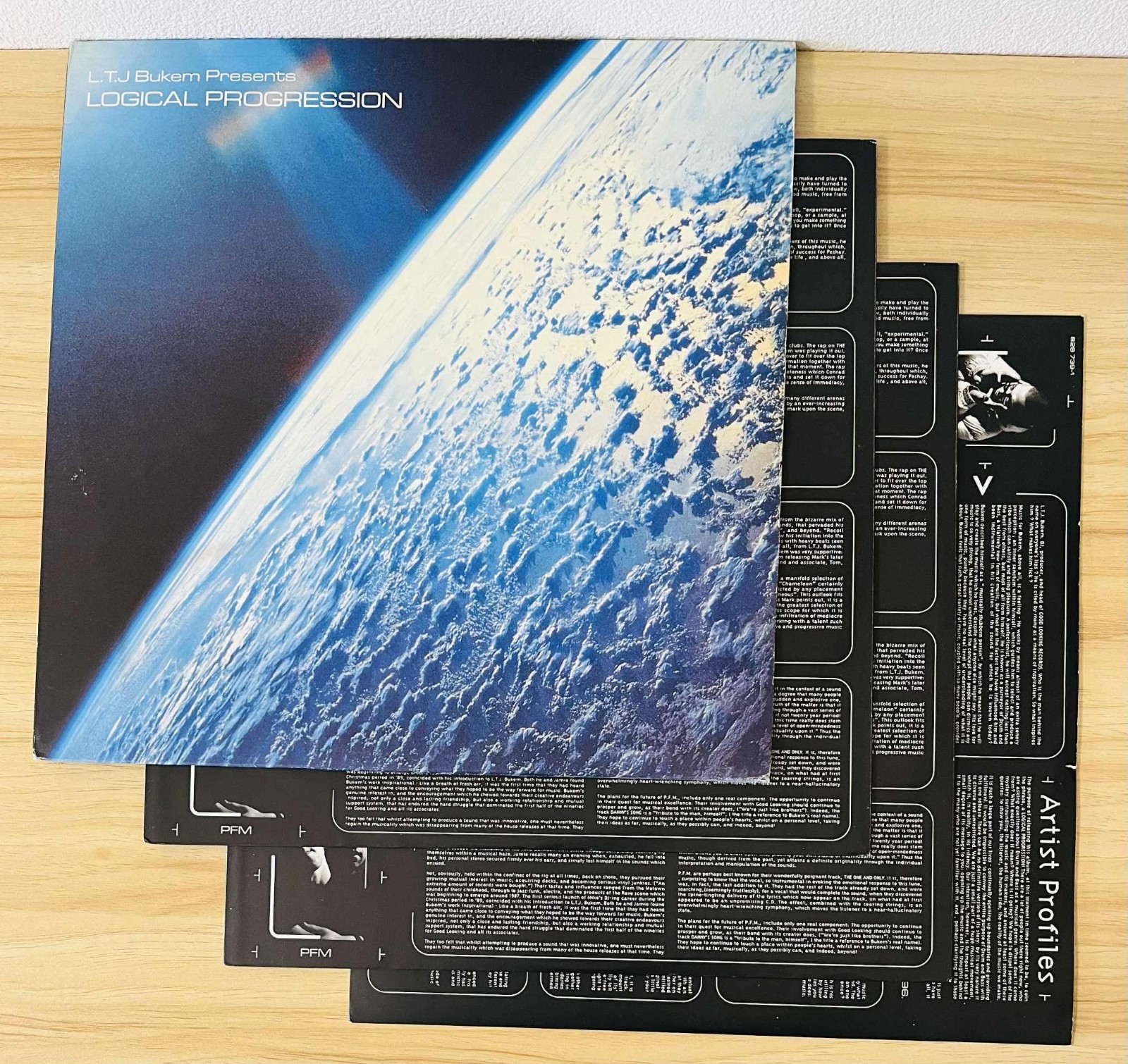 LTJ Bukem / Logical Progression 1996 UK 3LP Good Looking Records 8287391 PFM