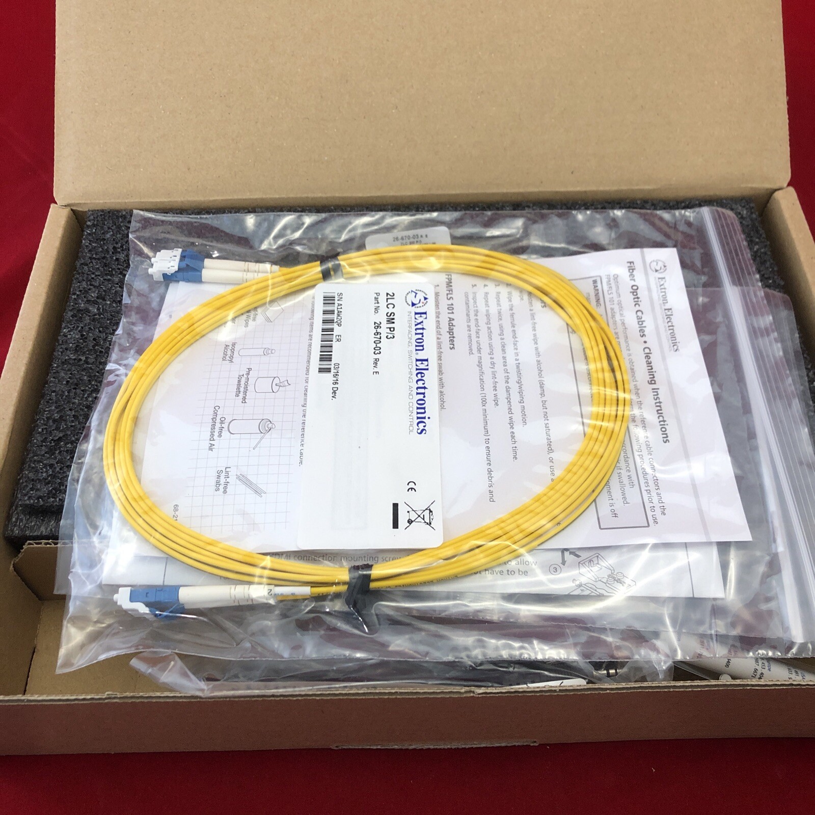 Extron 60-1174-12U TRANSMITTER, FOXBOX Tx HDMI SM over FIBER OPTIC Brand New