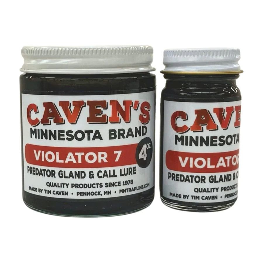Caven's Violator 7 Predator Gland and Call Lure Trapping Supplies