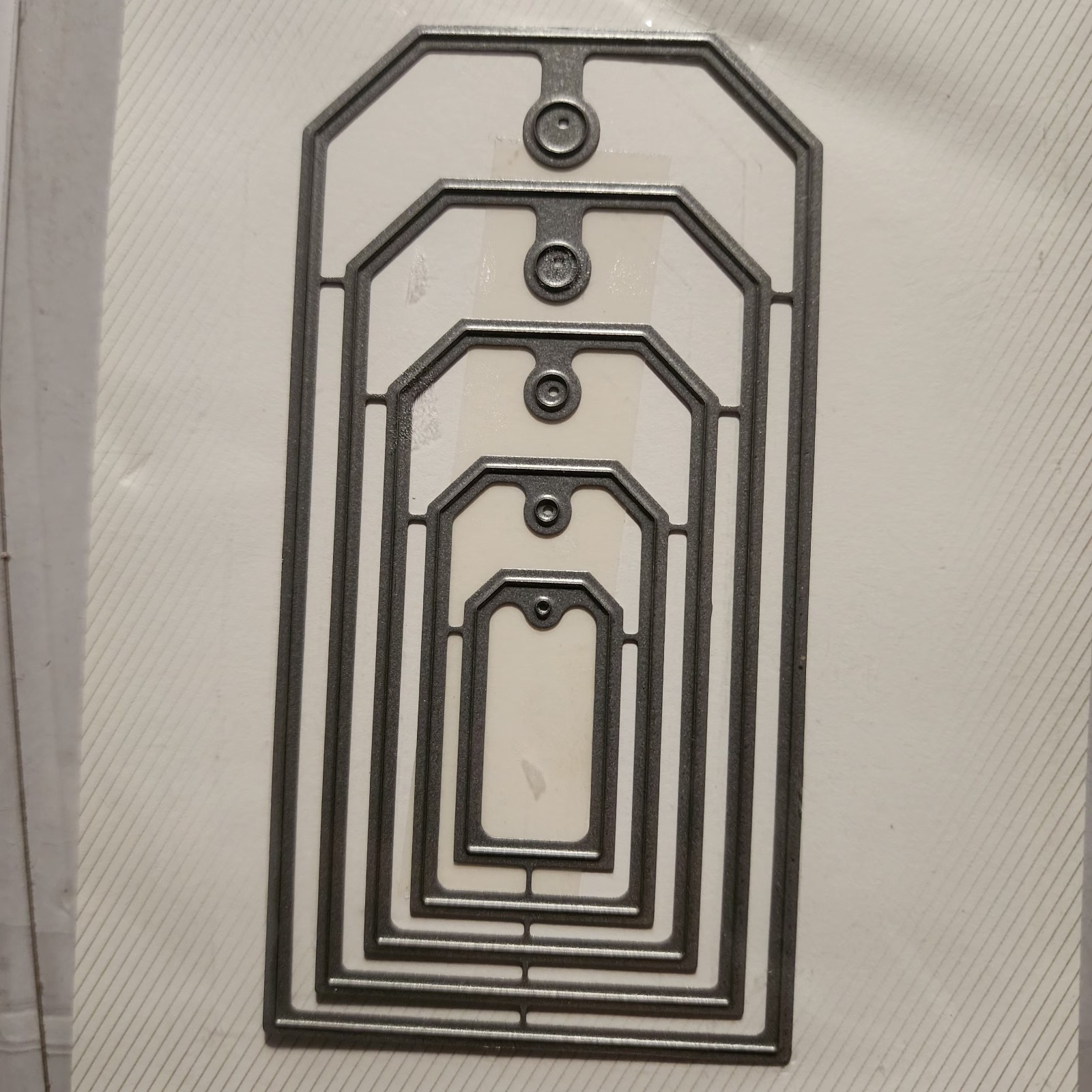 Studio Calico Cutting Die set- Journal Tags -5 sizes