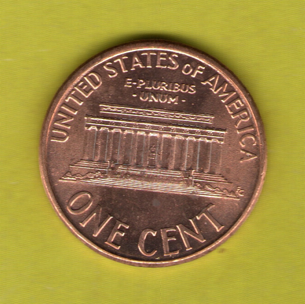 1996 P Lincoln Memorial Cent Uncirculated
