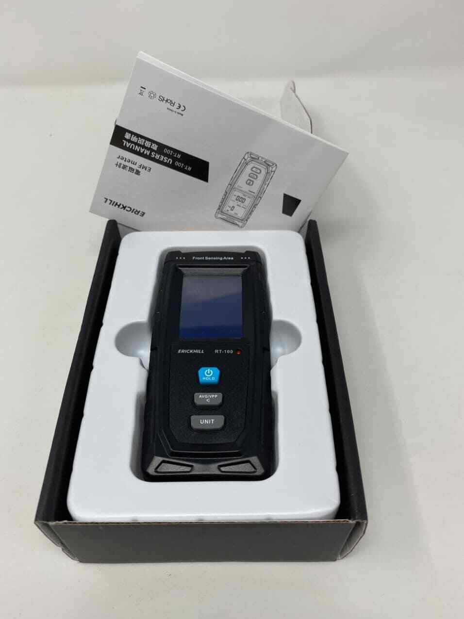 Erickhill Emf Meter, Rechargeable Digital Electromagnetic Field Radiation Detect