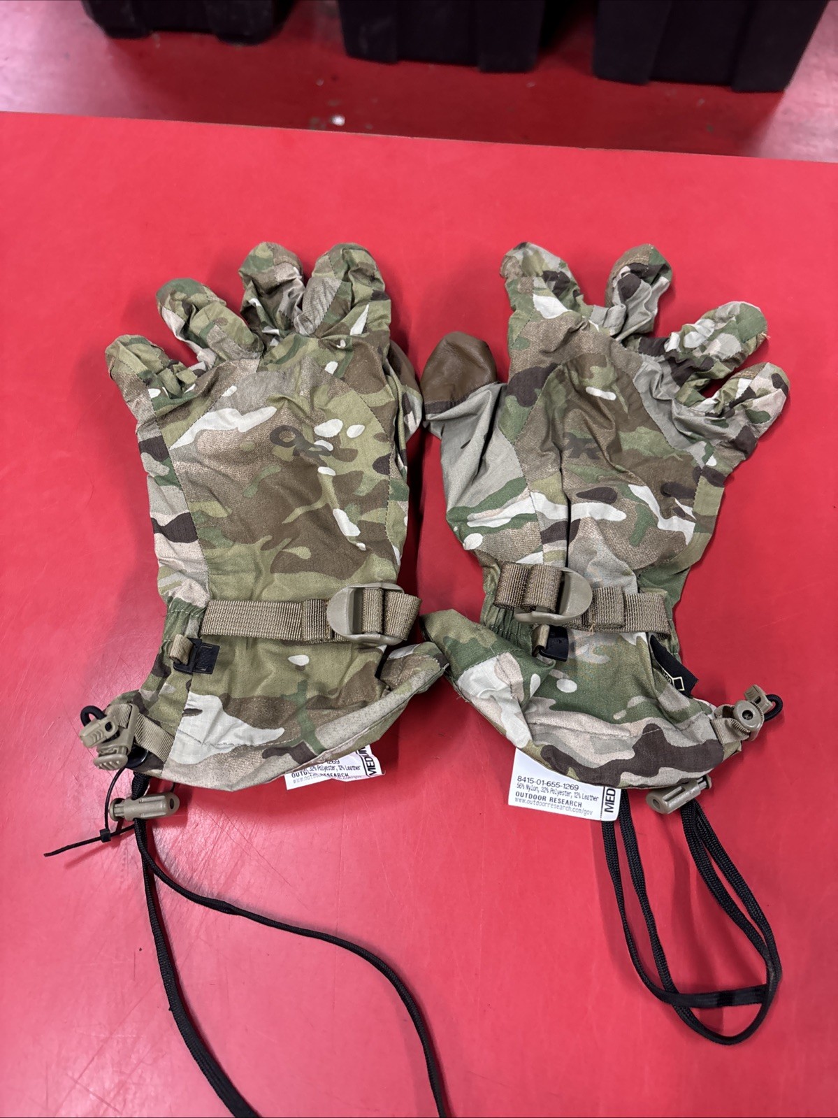 Outdoor Research Multicam MGS Shell Gloves Medium Tactical Military