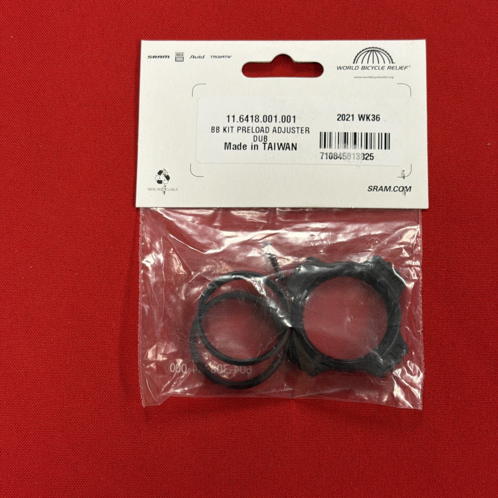 SRAM DUB Bottom Bracket Preload Adjuster Kit Black NEW