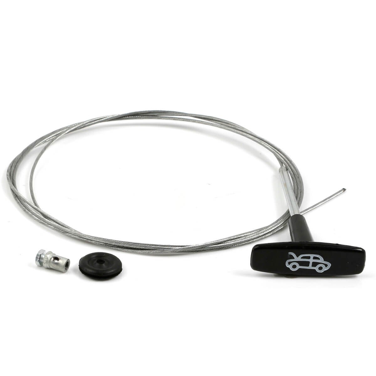 New Emergency Hood Bonnet Release Kit Triumph TR4, TR250, TR6 Cable Type