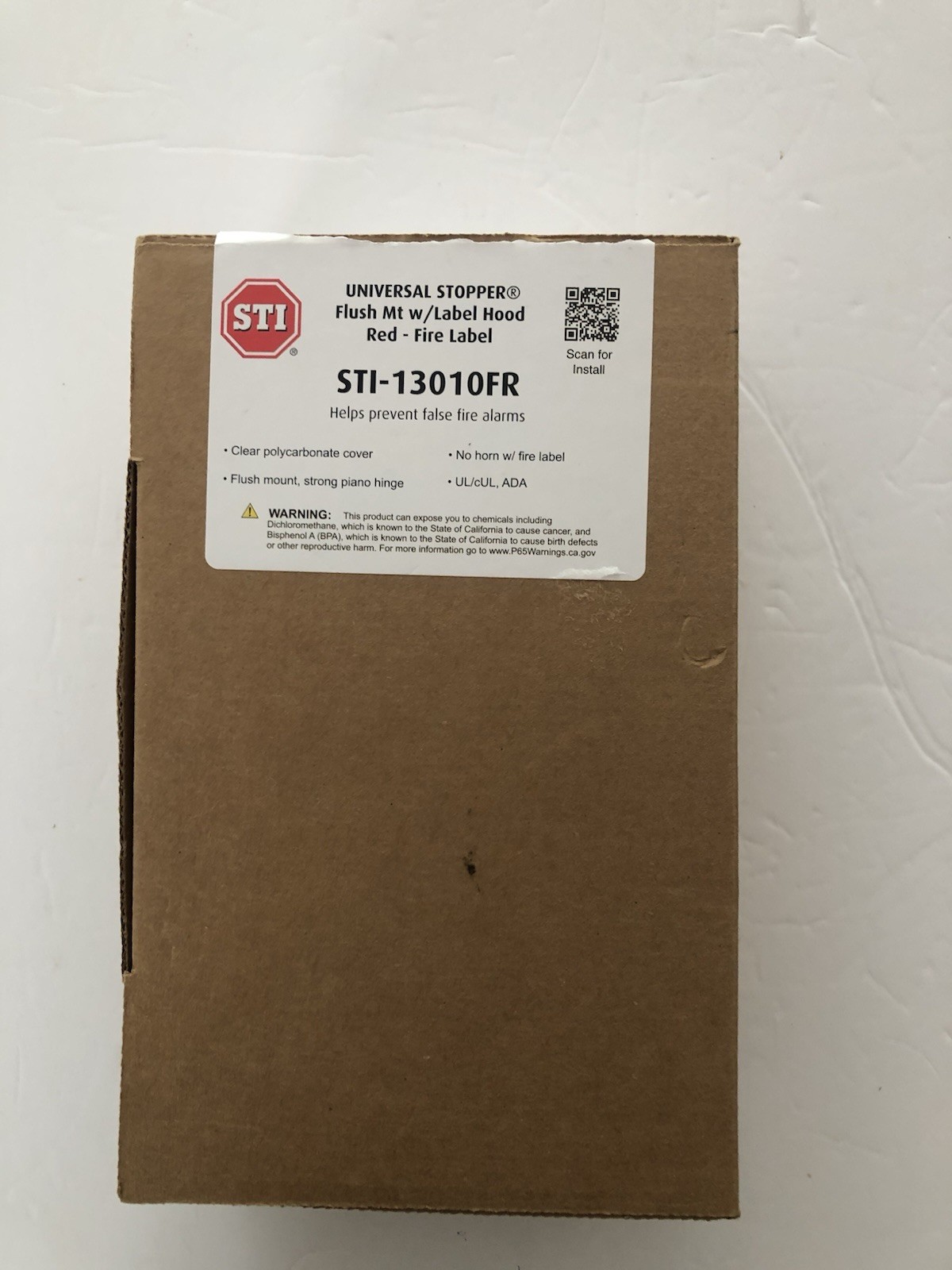 SAFETY TECHNOLOGY INTERNATIONAL STI-13010FR Pull Station Guard