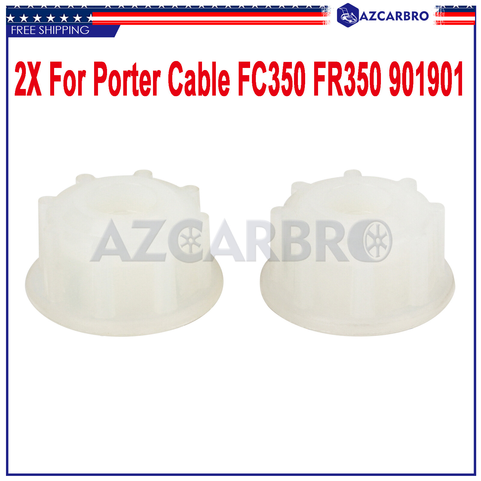 Replacement Bumper Nailer Piston Stop 2pcs Fits Porter Cable FC350 FR350 901901