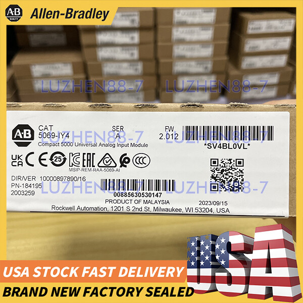 5069-IY4 New Allen Bradley 5069 IY4 5000 Input Module 5069IY4 Free Shipping