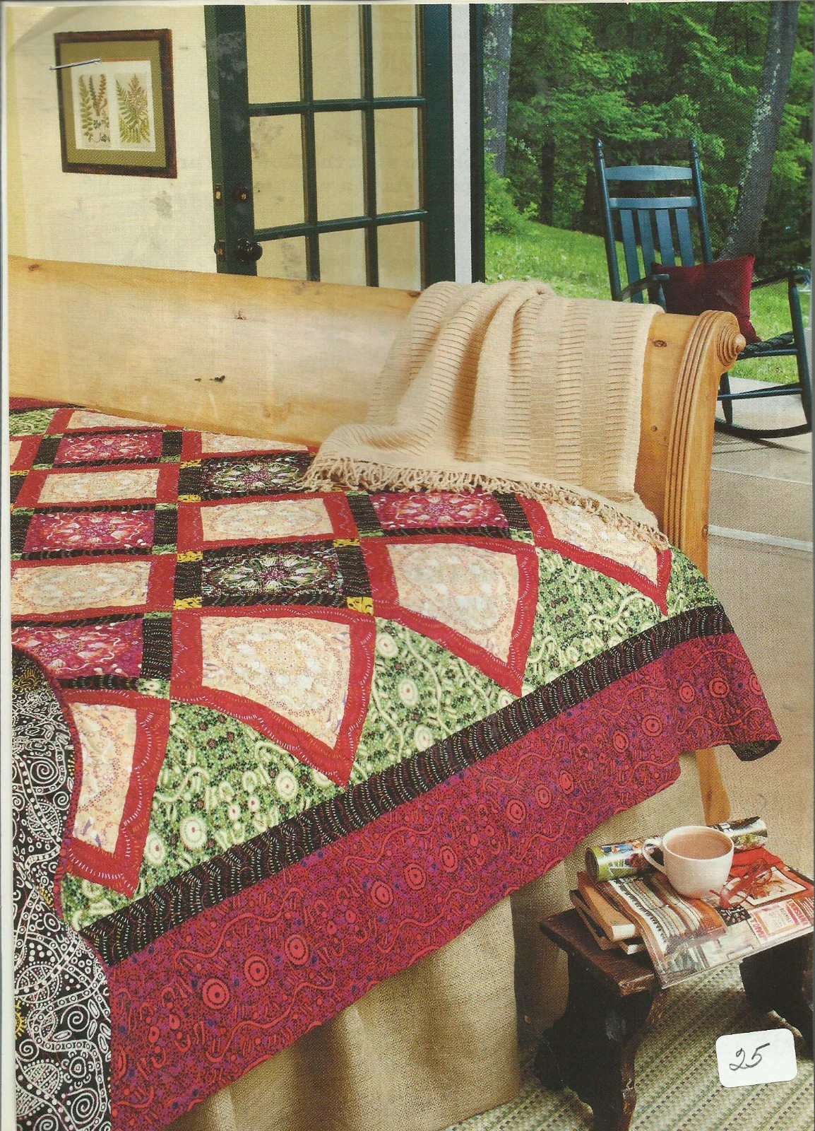 A0293  MOUNTAIN GETAWAY  QUILT PATTERN/INSTRUCTIONS