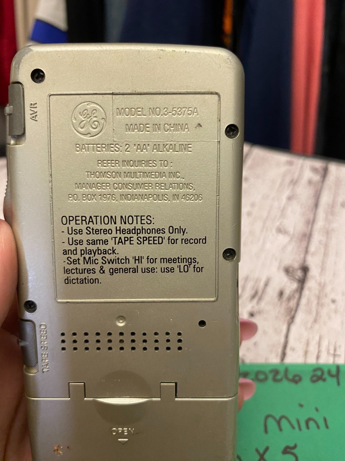 mini recorder