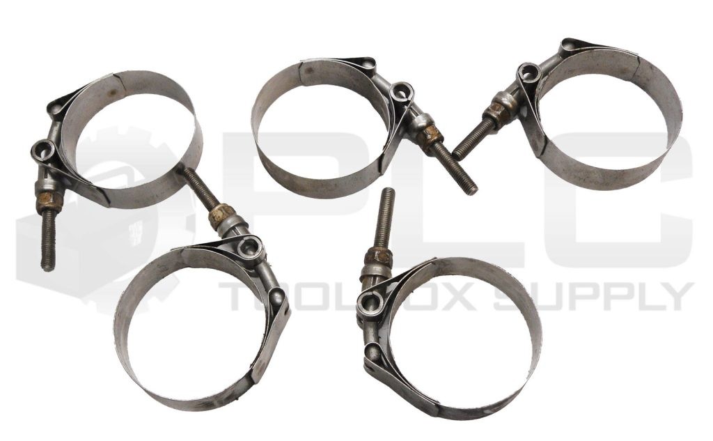 LOT OF 5 CLAMPCO 941YL-0250 BAND CLAMP