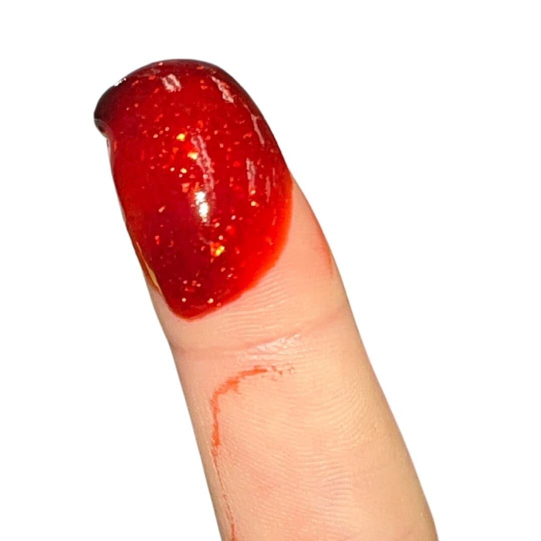 Sparkling Red Glitter Fake Blood - 1 Oz | Realistic Halloween Costume Makeup