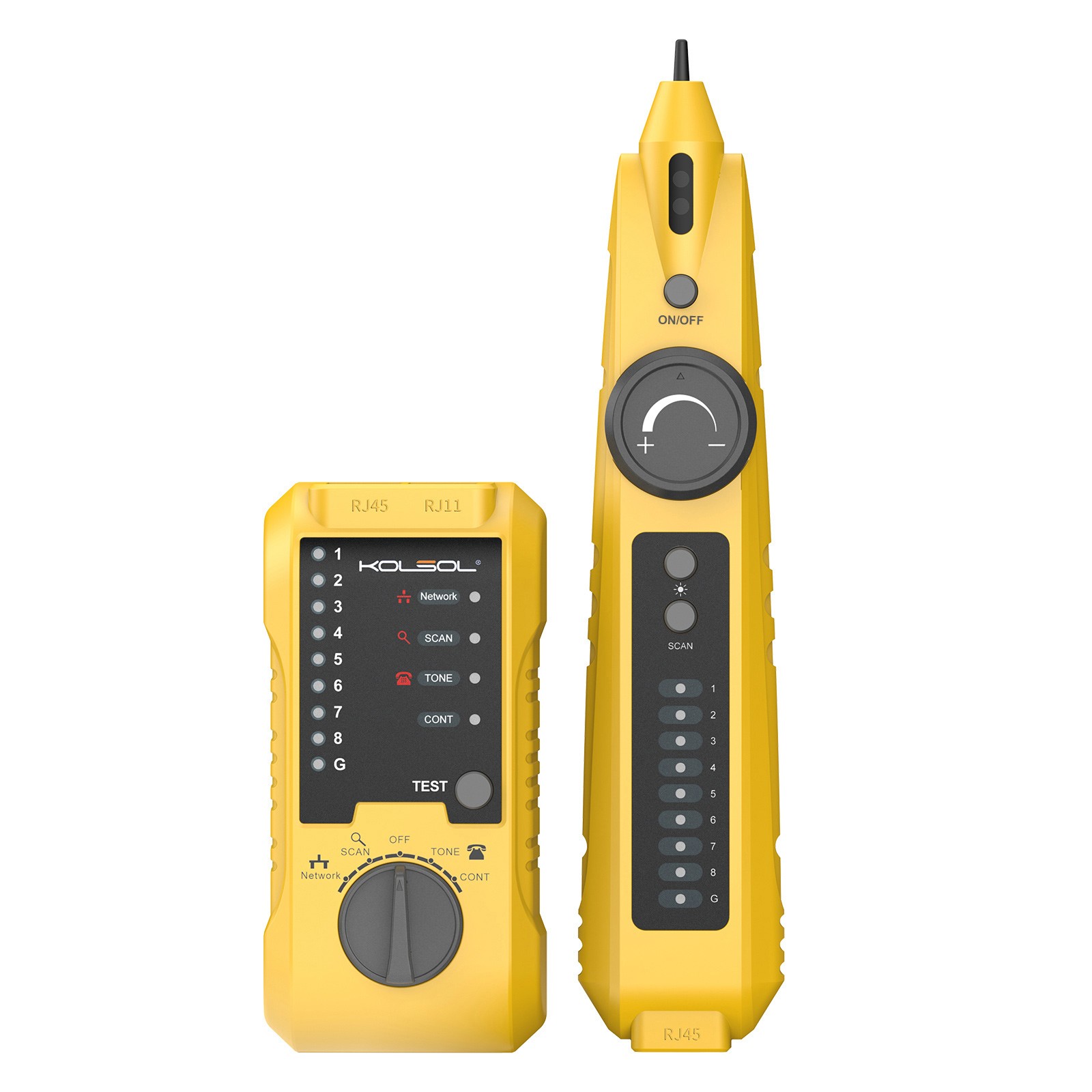 Network RJ11 RJ45 Line Finder Cable Tracker Tester Toner Electric Wire Tracer