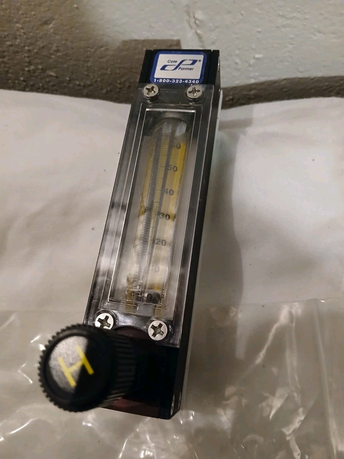 Cole Parmer Pressure Guage nos PMR-1