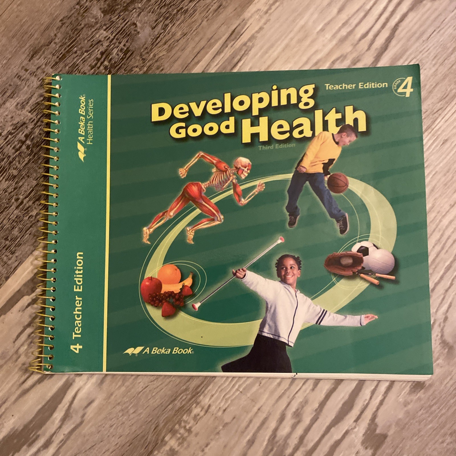 Abeka 4th Grade Developing Good Health Teacher Edition and Quiz Key 3rd Edition