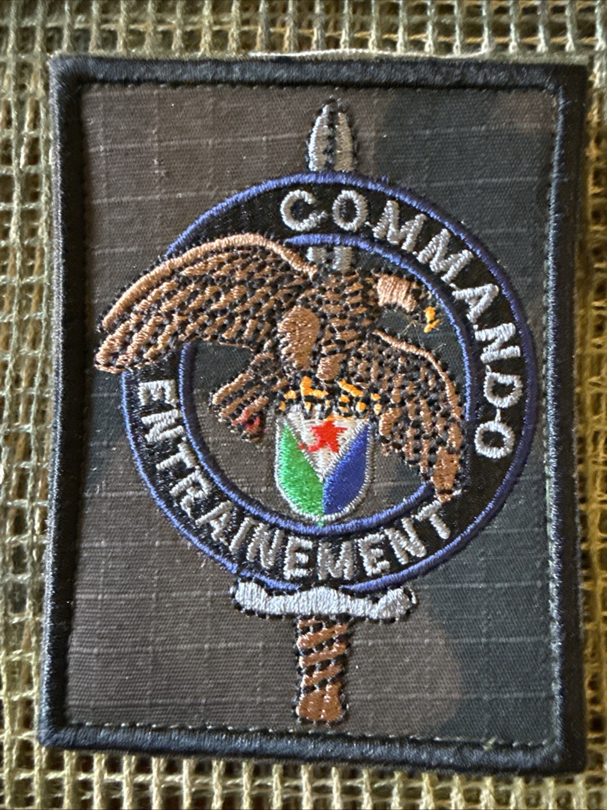 French Foreign Legion COMMANDO Etrainement PATCH Afghanistan War