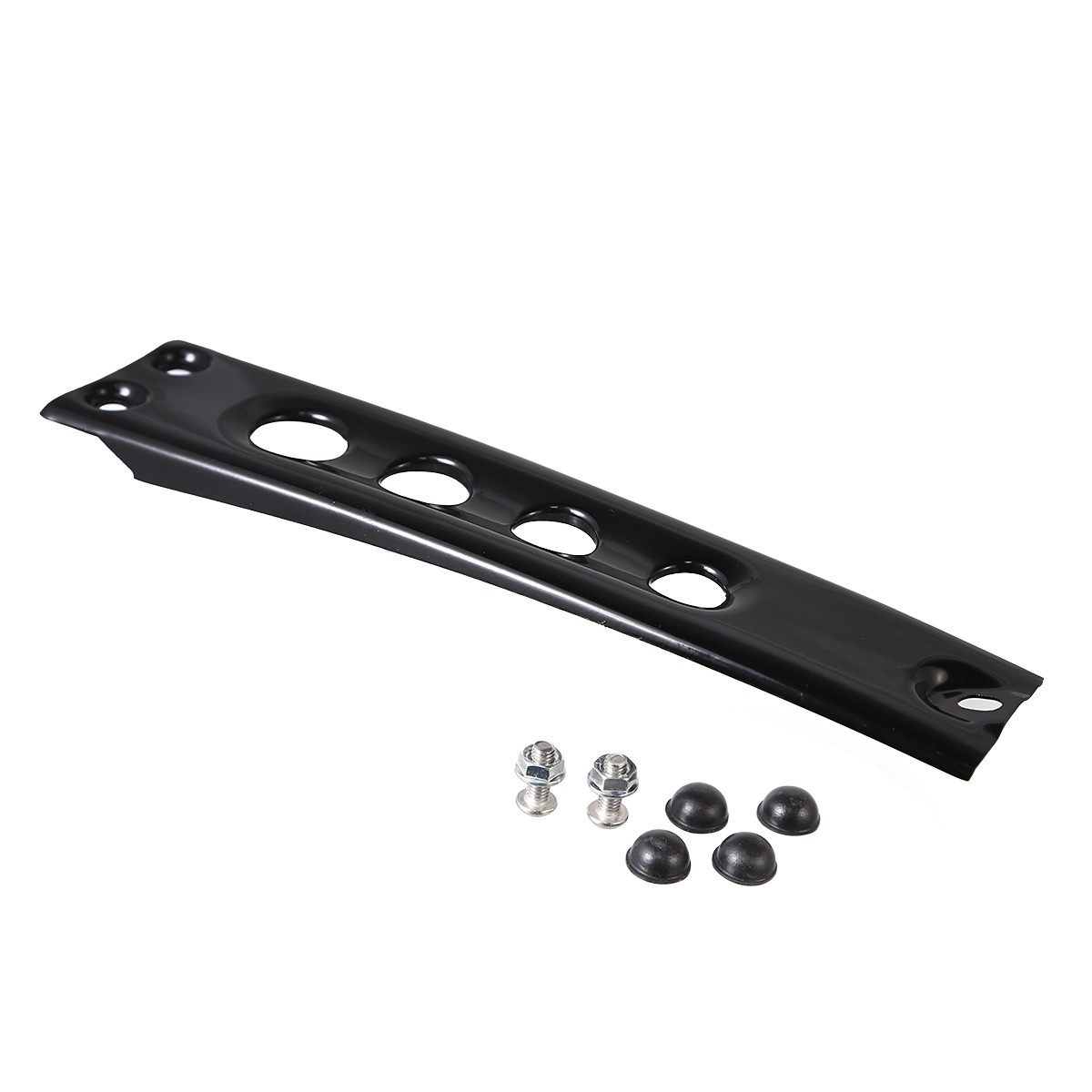 Gloss Black Metal Switch Console Dash Panel For Harley Softail Fat Boy 2018-2025