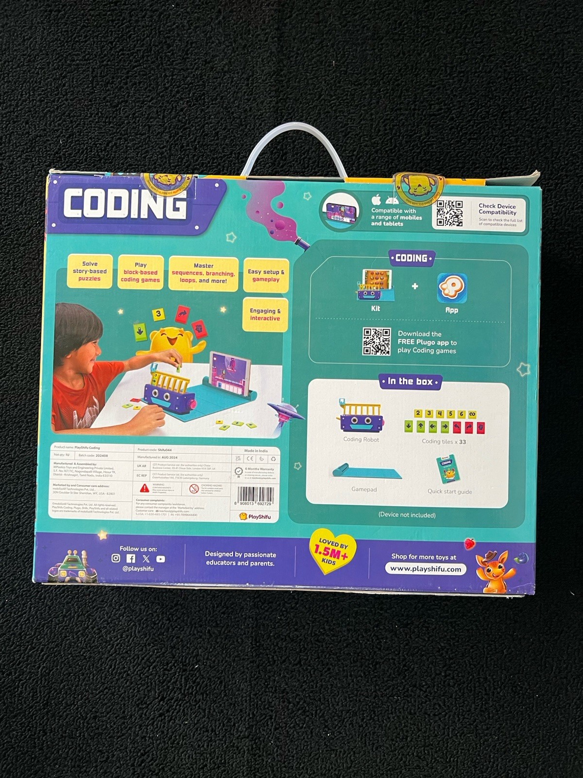PlayShifu Plugo Coding Kit – Learn The Basics of Coding For kids 4-10
