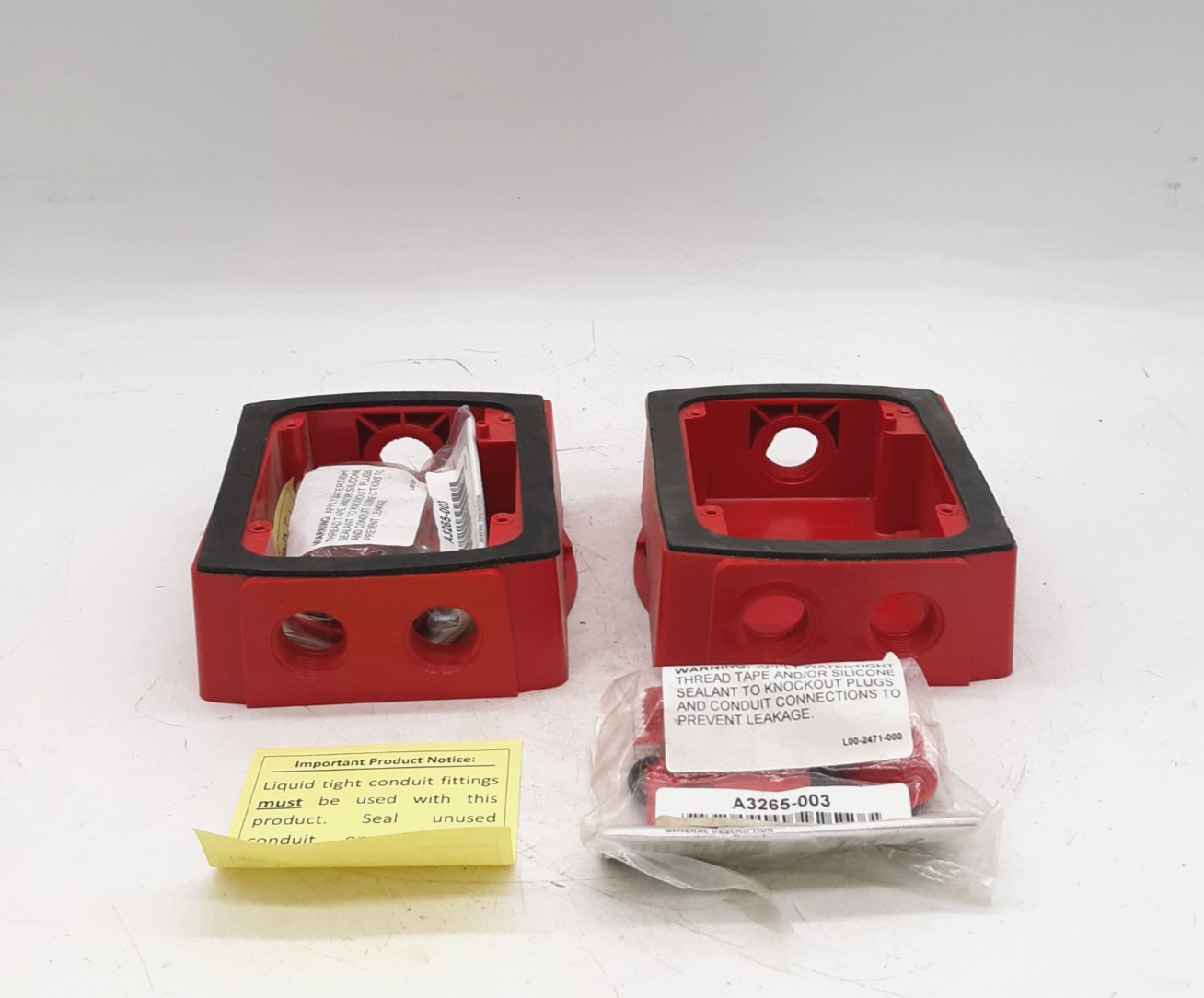 System Sensor B59-0006 Weatherproof Backbox - Lot of 2