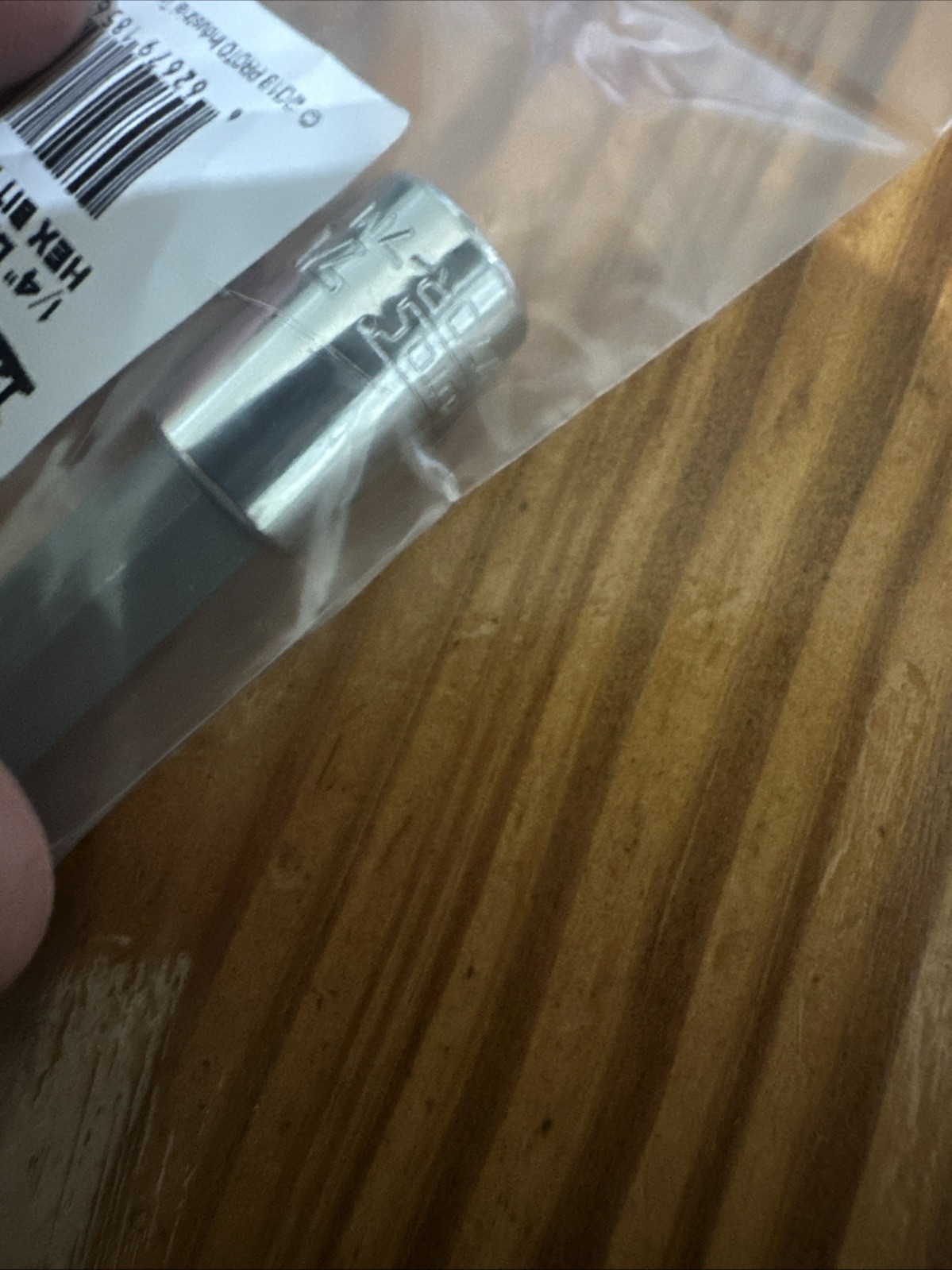 Proto J4770R-7M, 7mm Hex Bit Socket, 1/4” Drive