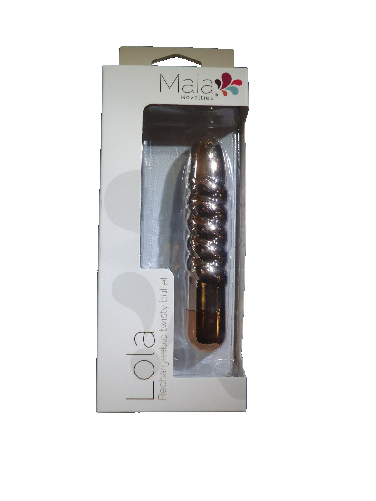 MAIA Toys Lola Rose Gold Super Charged Twisty Bullet Vibrator