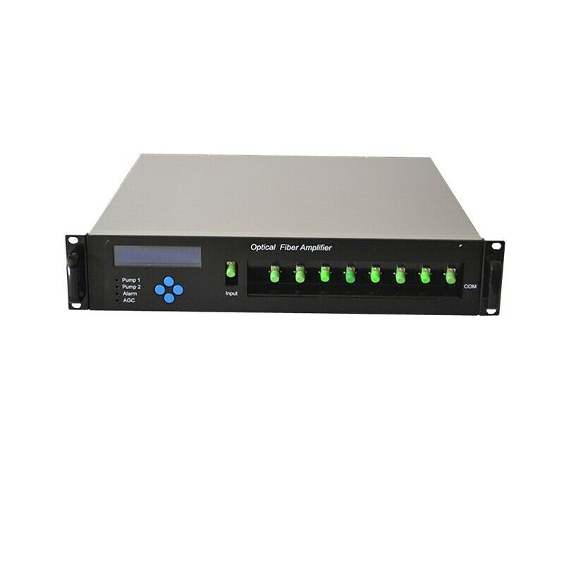 1550 NM 8-Port 22DB Optical Fiber Amplifier EDFA & Wavelength Division Multiplex