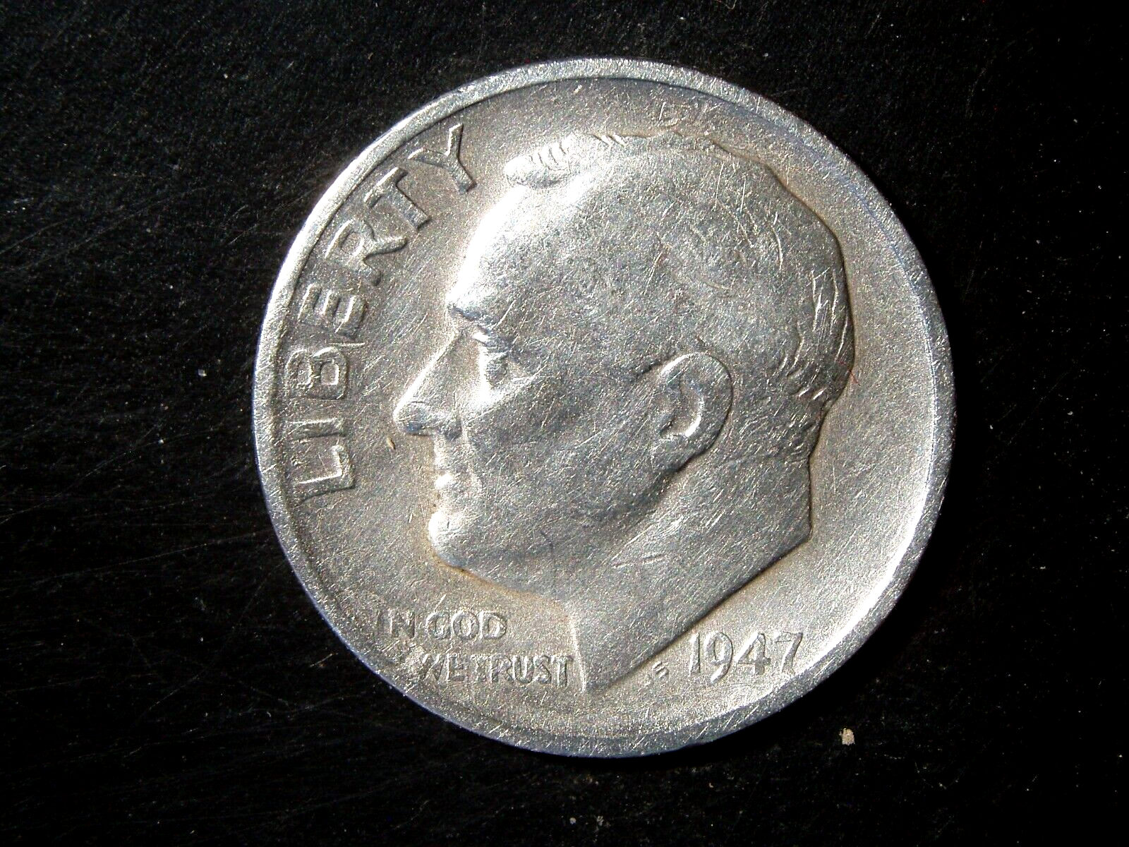 1947-S ROOSEVELT DIME #16