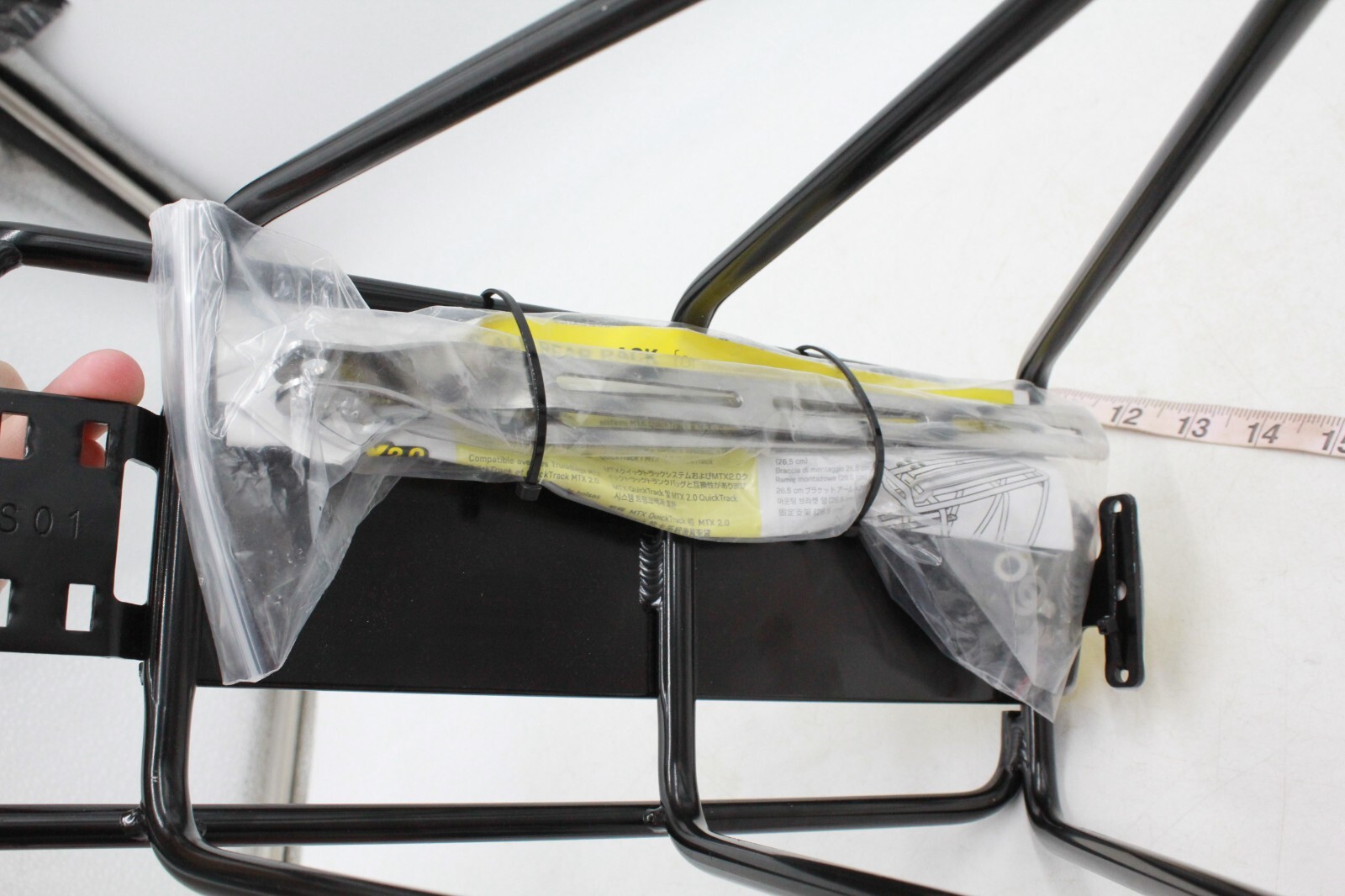 Topeak MTX2.0 Explorer Compatible Bicycle Rear Rack Click N Go Trunk Bag Mount