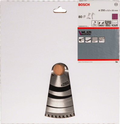 New Genuine Bosch 2608640516 Multi Material Circular Saw Blade For mitre saws