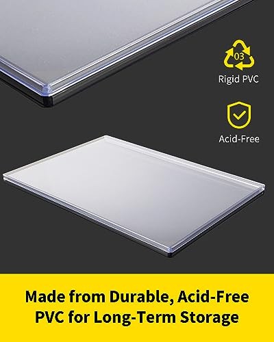 HYARUAT Comic Book Top Loaders - Protector Hard Case Sleeve, Toploader Holder fo