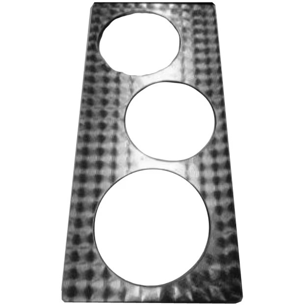 Delfield-R S/S 4-1/3 Size Tiles w/ 3 Cut Outs for Sides