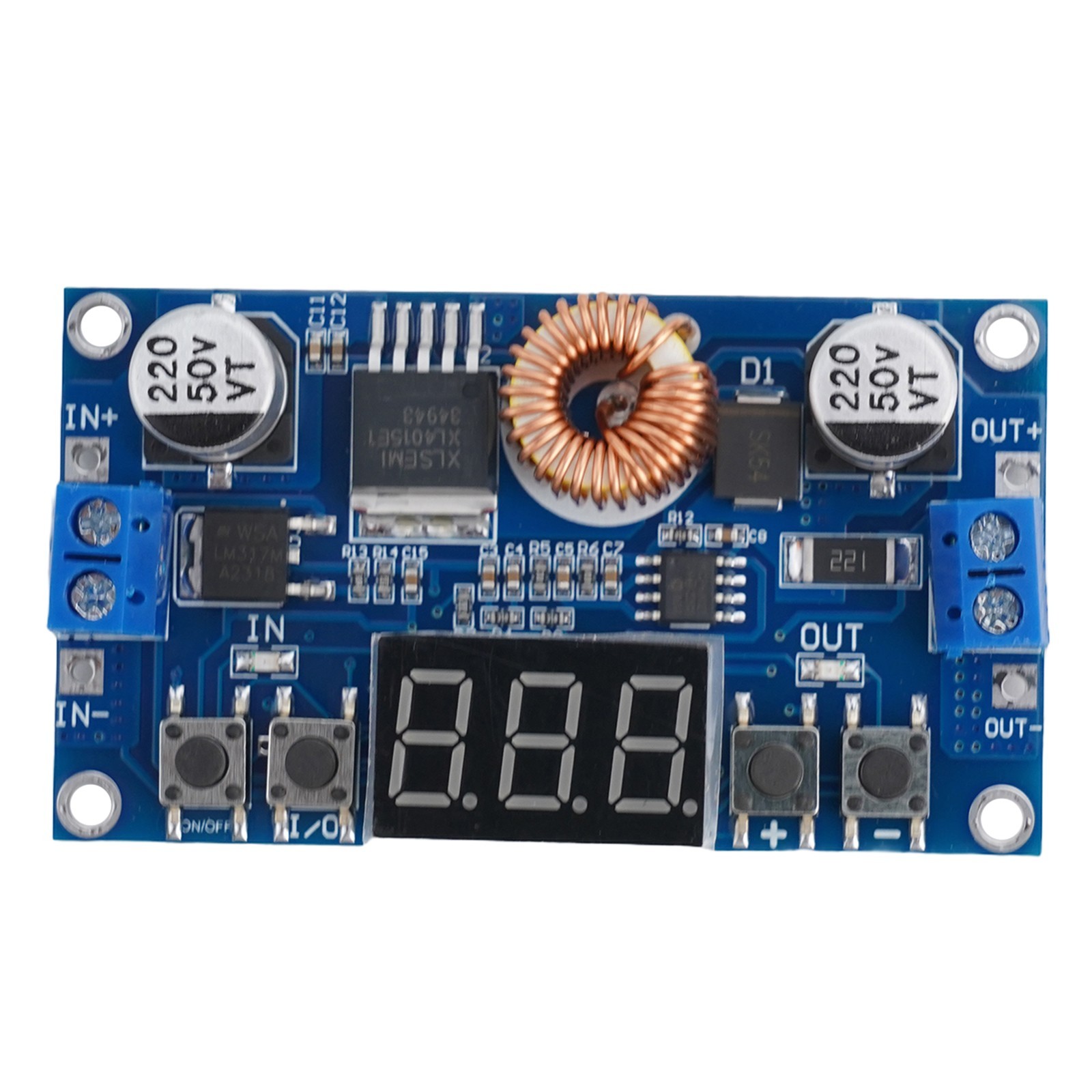 Digital Control 5A CNC Power Supply with Input/Output Voltage Indicators