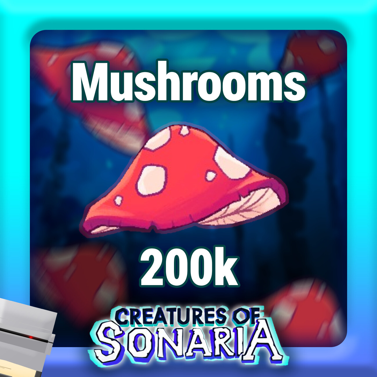 [🟢 ONLINE] Creatures of Sonaria 200000 | COS 200K Mushrooms (shrooms) 🍄  🍄