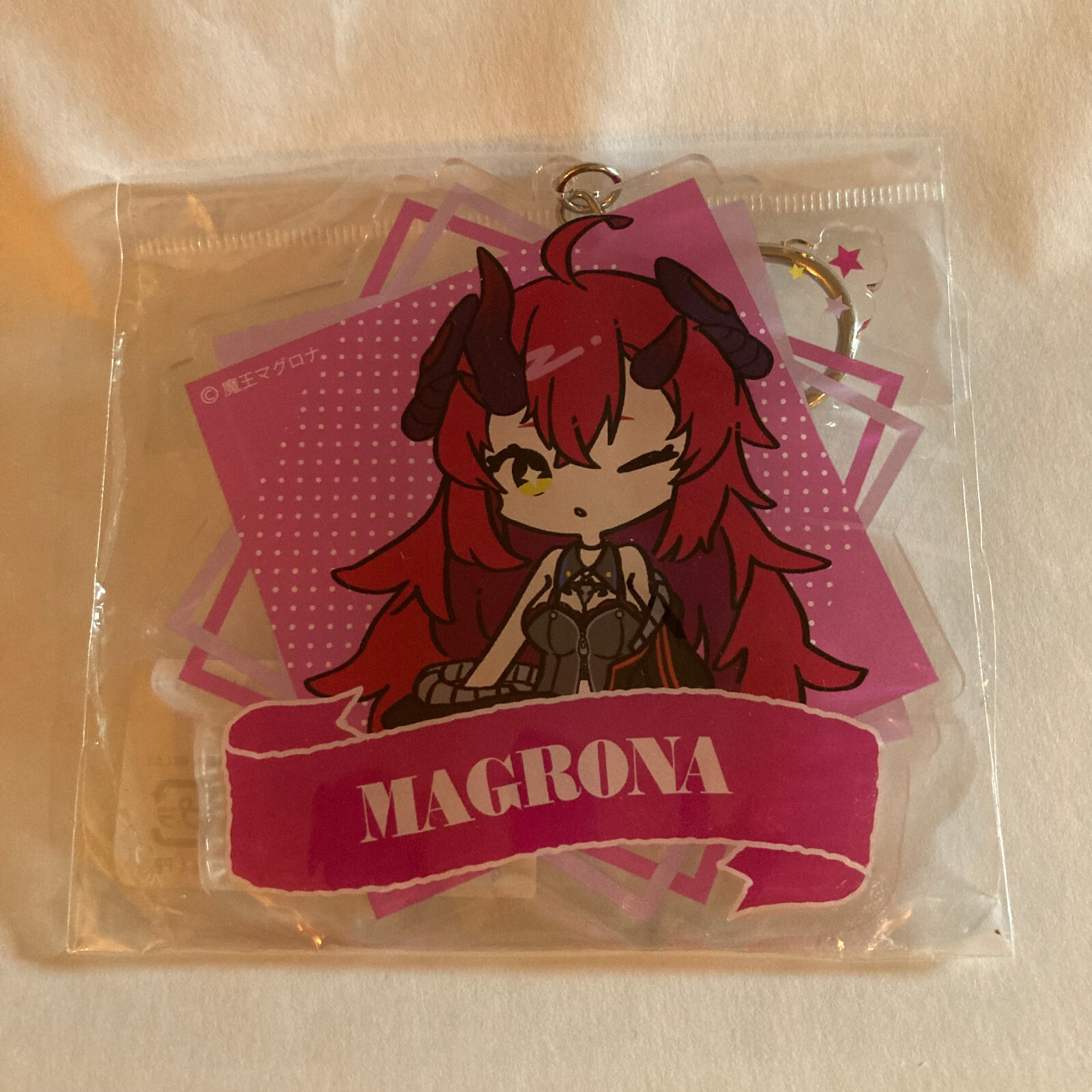 Canaria Tokyo Magrona Vtuber Acrylic Large Keychain Anime Collectible