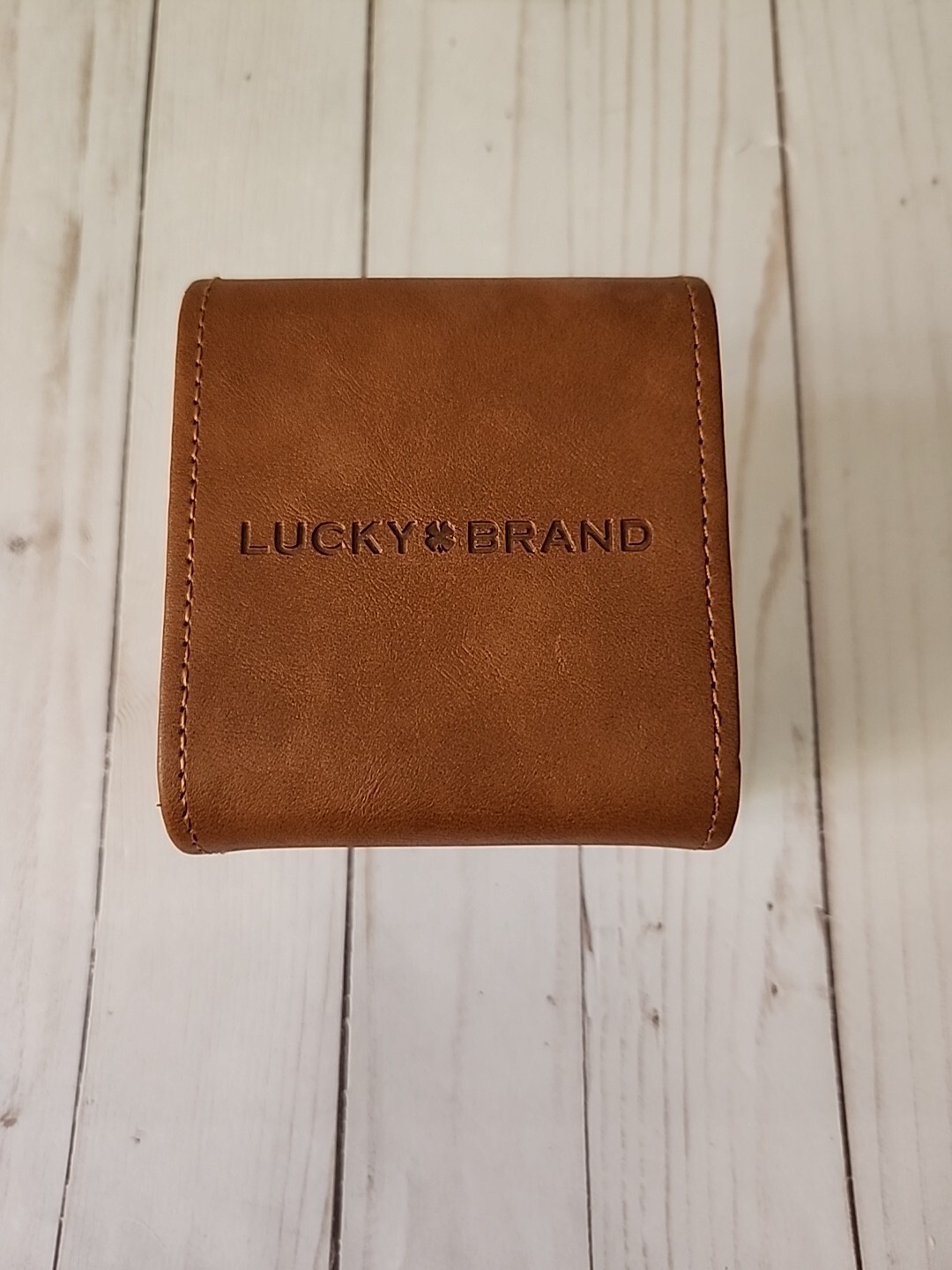 Lucky Brand Watch Box Brown Empty