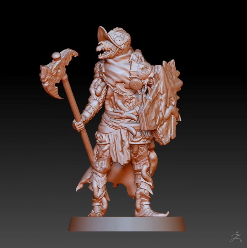 Maxi Yagami – Grail Knight– Grimdark Cult of the Ebony Chalice