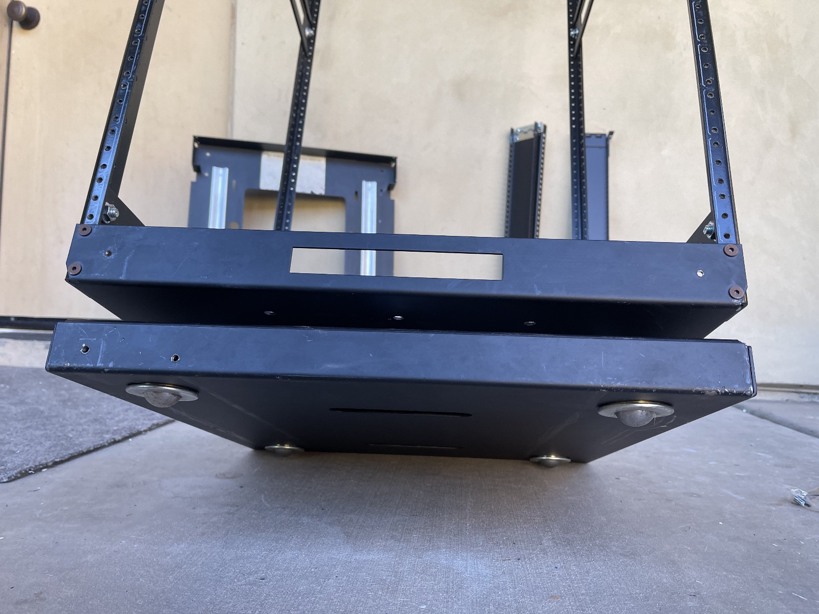 Middle Atlantic AX-SXR-43 43U Millwork & In-Wall Rotating AXS A/V Rack System
