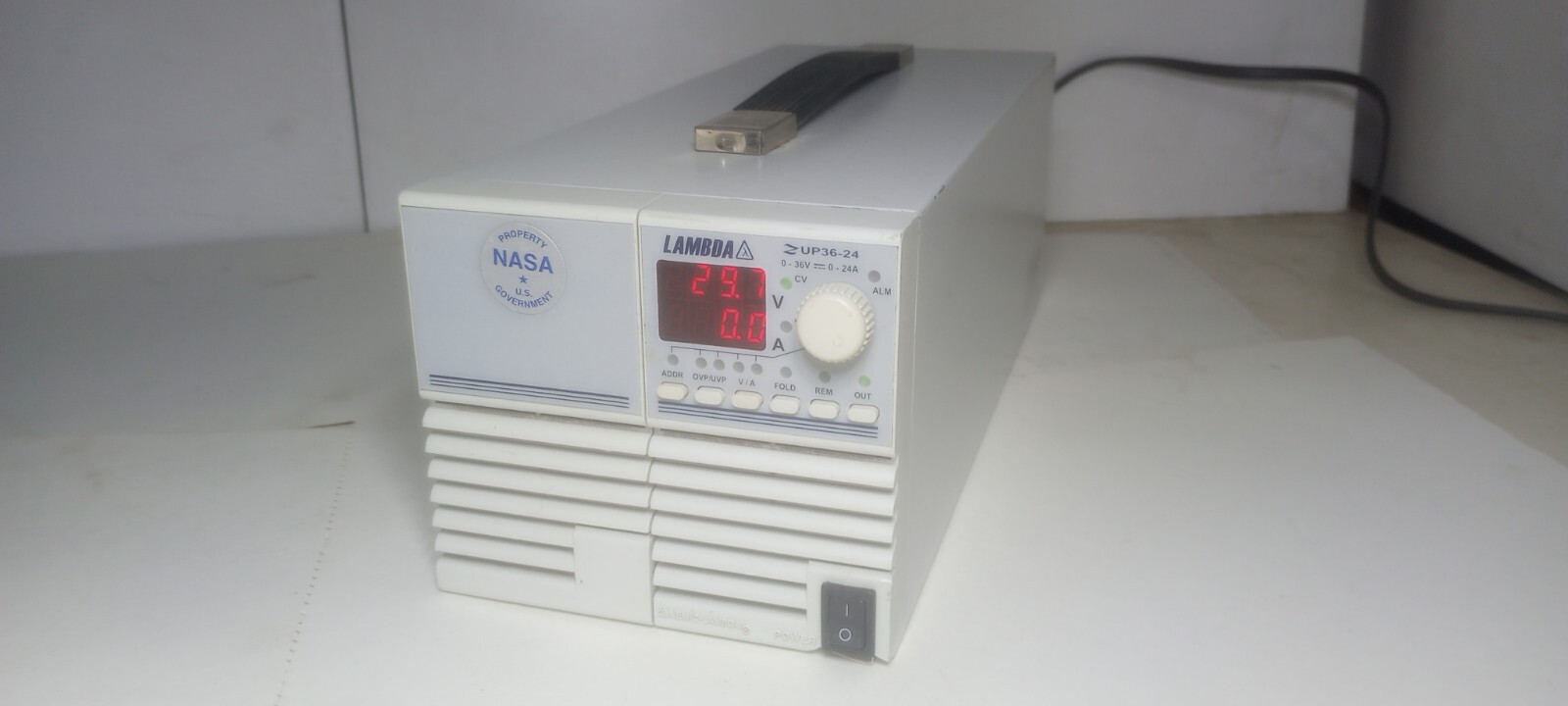 Perfect Working LAMBDA ZUP36-24 Zero Up Programmable Power Supply 0-36VDC/0-24A