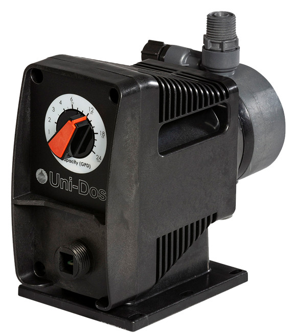 UD001-238NU (938NU) UNIDOSE CHEMICAL CHLORINE PUMP 1-24 GPD-80 PSI 115V (NEW)